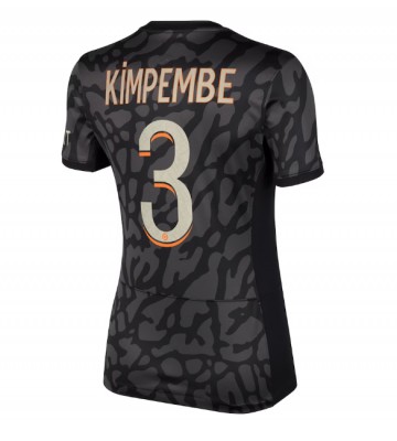 Paris Saint-Germain Presnel Kimpembe #3 Koszulka Trzecich Kobiety 2023-24 Krótki Rękaw